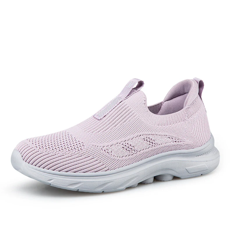 Damen Bequeme Slip-On Fitnessschuhe mit atmungsaktivem Obermaterial R&B - Image 5