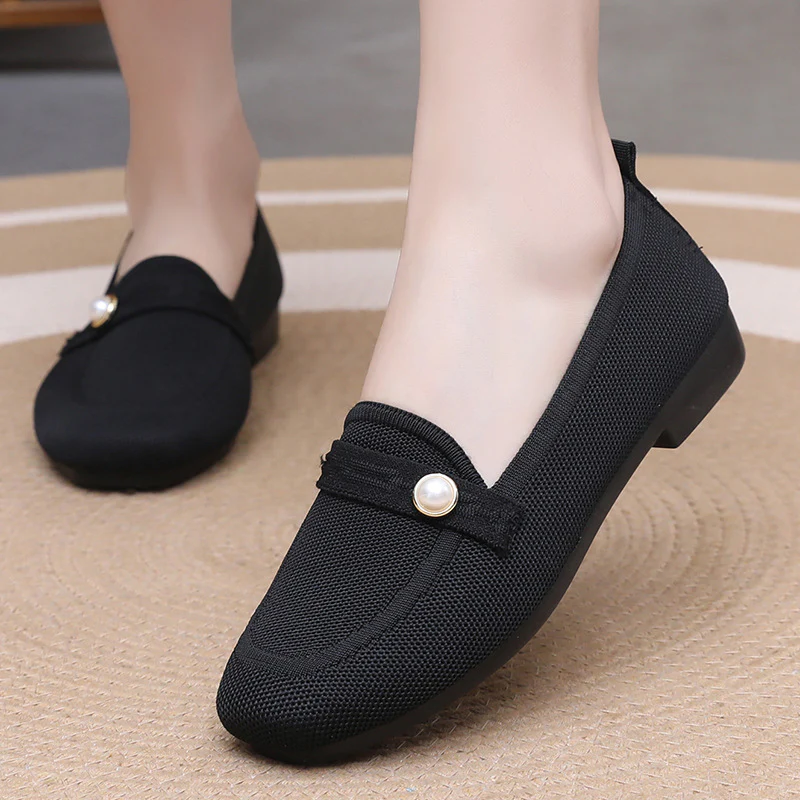 Damen Bequeme Slip-On Loafers mit modischem Detail Heidi-Mode - Image 2
