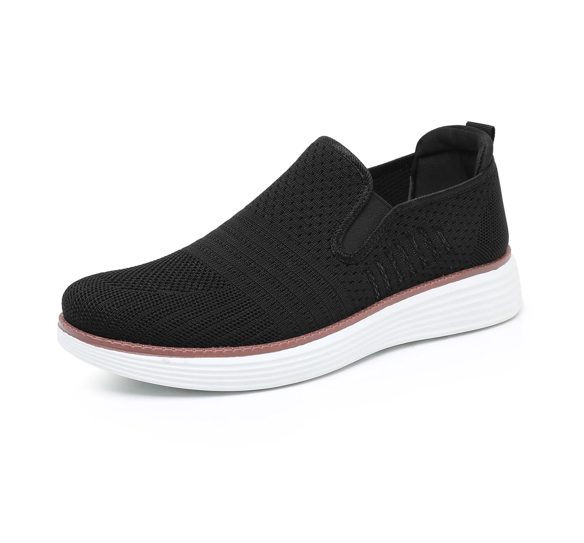 Damen Bequeme Slip-On Sneakers mit atmungsaktivem Obermaterial und flexiblem Fußbett Heidi-Mode - Image 7