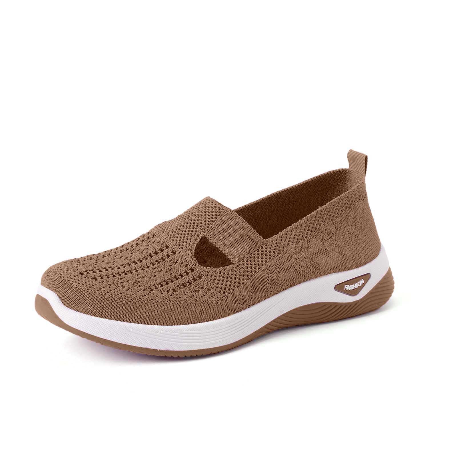 Damen Bequeme Slip-On Sneakers mit atmungsaktiver Netzstruktur R&B - Image 8