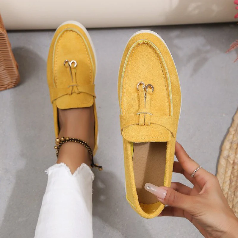 Damen bequeme Slipper mit elegantem Schnür-Detail und atmungsaktiver Sohle R&B - Image 3
