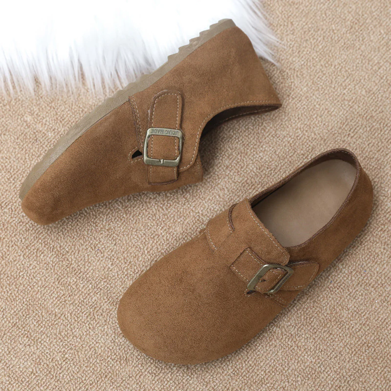 Damen bequeme Slipper mit verstellbarem Riemen R&B - Image 8