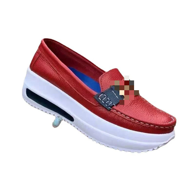 Damen bequeme Slip-On Mokassins mit strukturierten Details und rutschfester Sohle R&B - Image 5