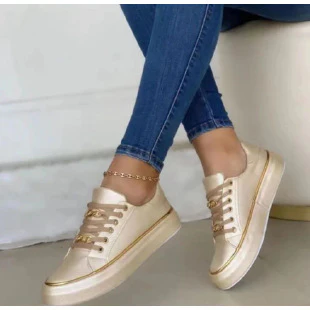 Damen Bequeme Sneakers mit glamourösem Schmuckdetail R&B - Image 4