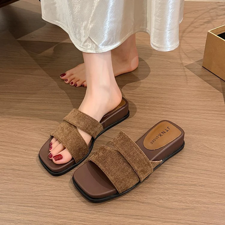 Damen Bequeme Strandpantoletten mit stilvollem Design und rutschfester Sohle R&B - Image 8