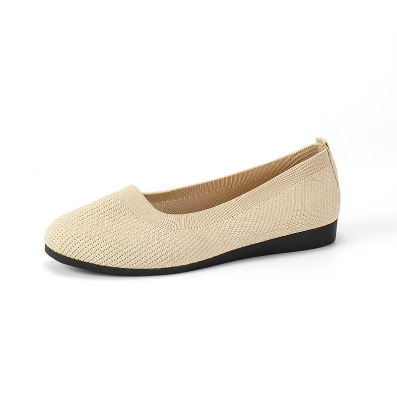 Damen bequeme Textil-Ballerinas im modernen Rippendesign R&B - Image 17