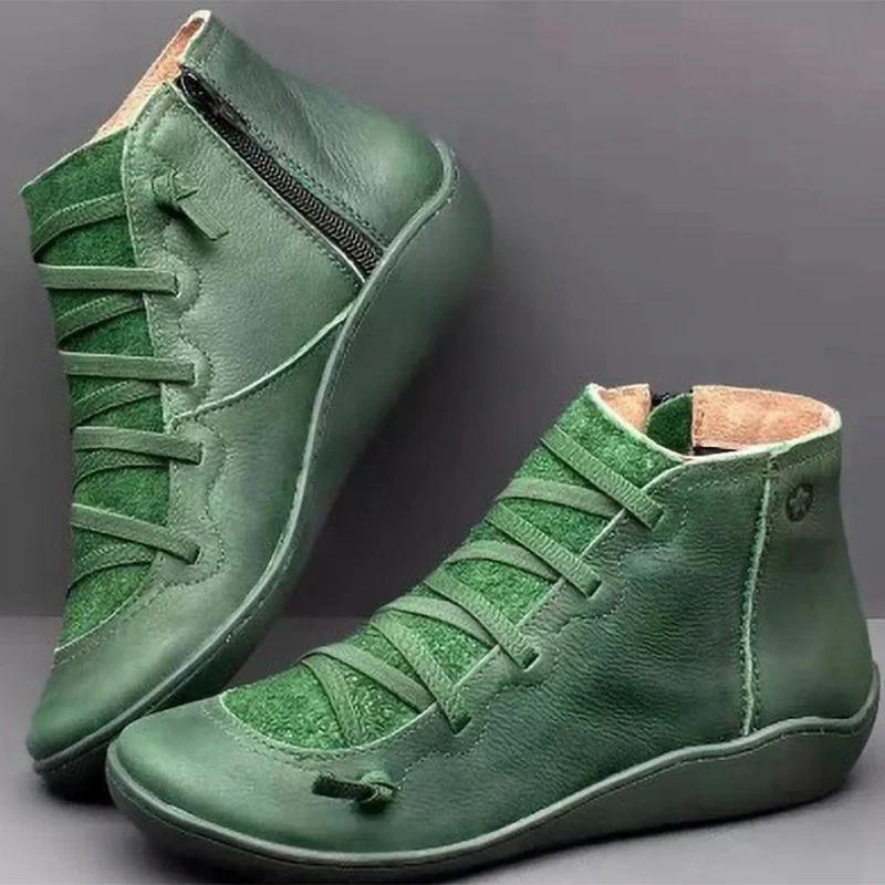 Damen Bequeme und modische Stiefeletten R&B - Image 4
