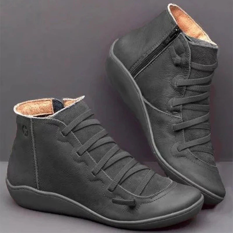 Damen Bequeme und modische Stiefeletten R&B - Image 6