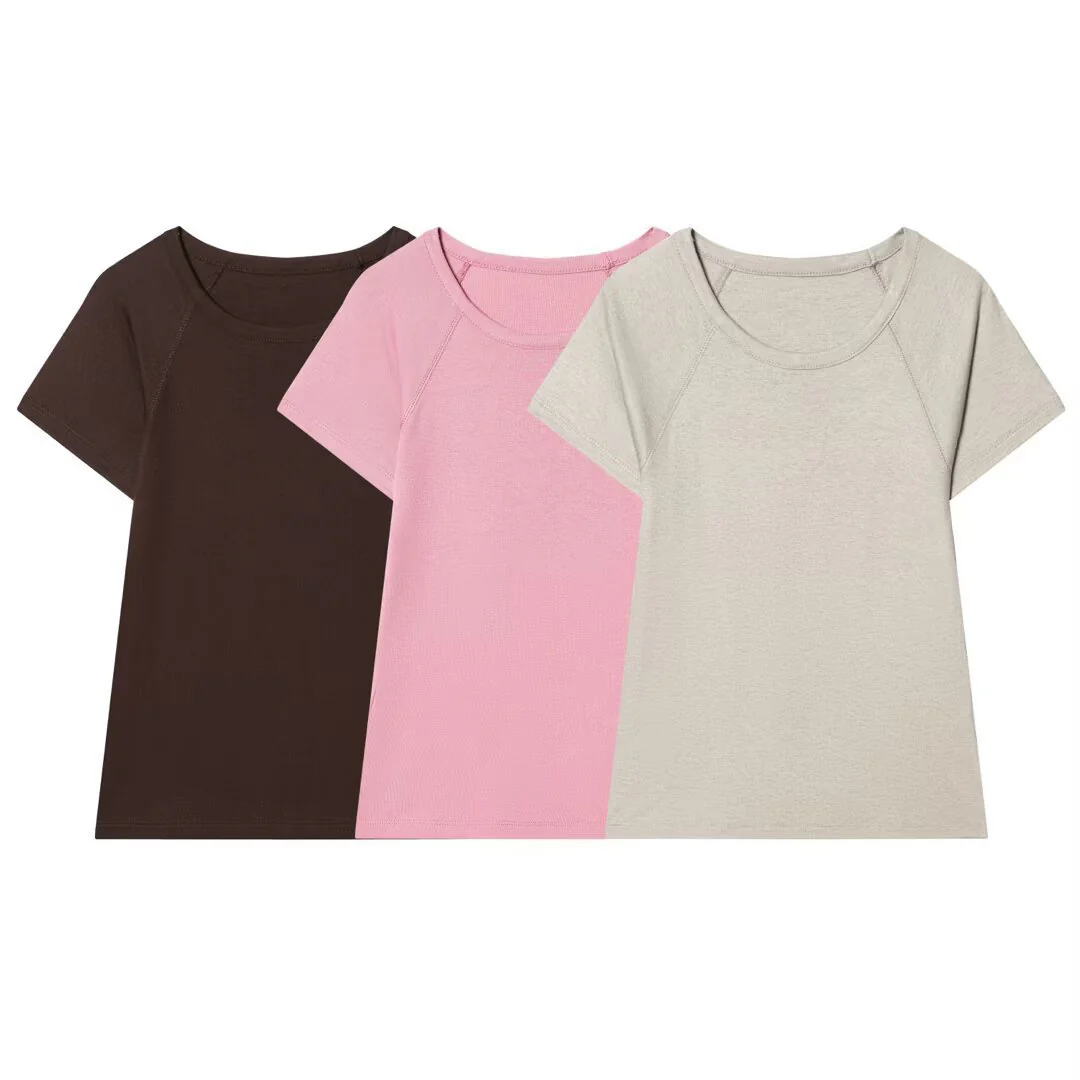 Damen komfortables Basic T-Shirt R&B - Image 5