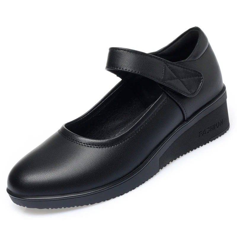 Damen bequemes Mary Jane Schuhwerk mit elegantem Riemen und flexiblem Absatz R&B - Image 5