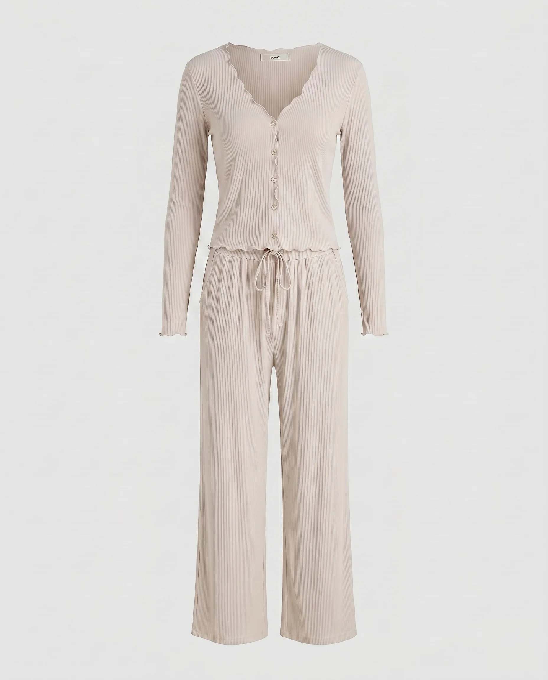 Damen bequemes Schlafanzug-Set aus weichem, atmungsaktivem Material - Image 6