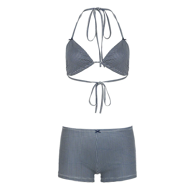 Damen Bikini-Set mit gepunktetem Design und verstellbaren Trägern R&B - Image 7