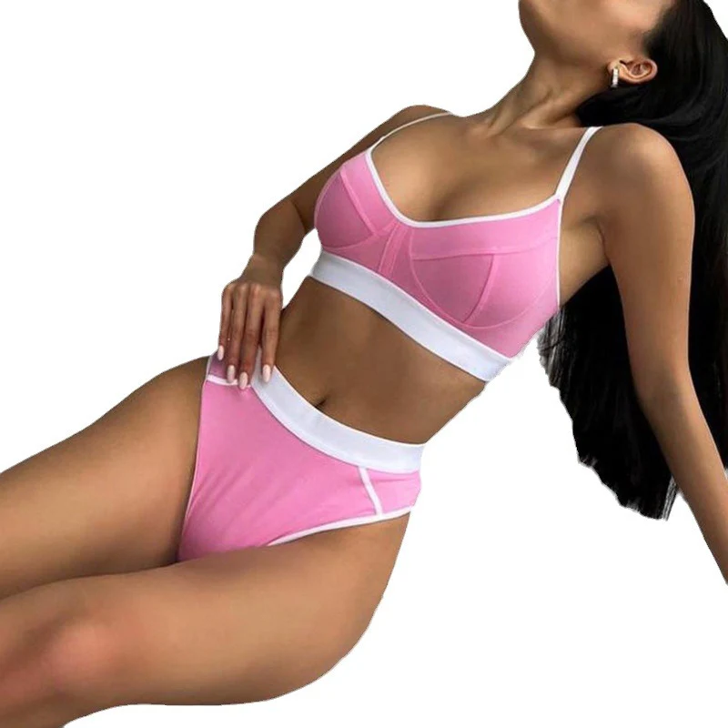Damen Bikini-Set mit nahtloser Passform und verstellbaren Trägern R&B - Image 5