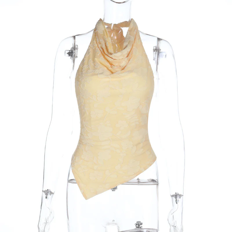 Damen blumenmuster Cowl-Top R&B - Image 6