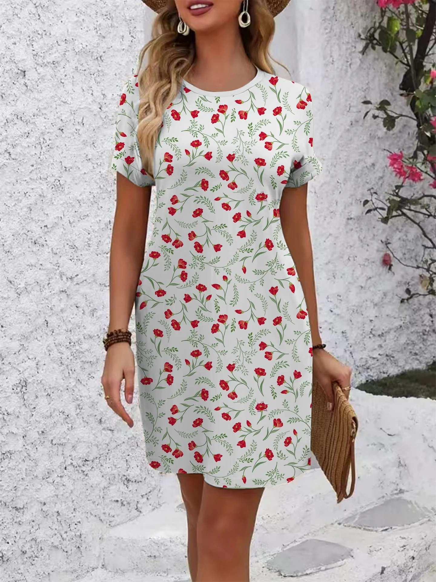 Damen Blumenkleid R&B - Image 6