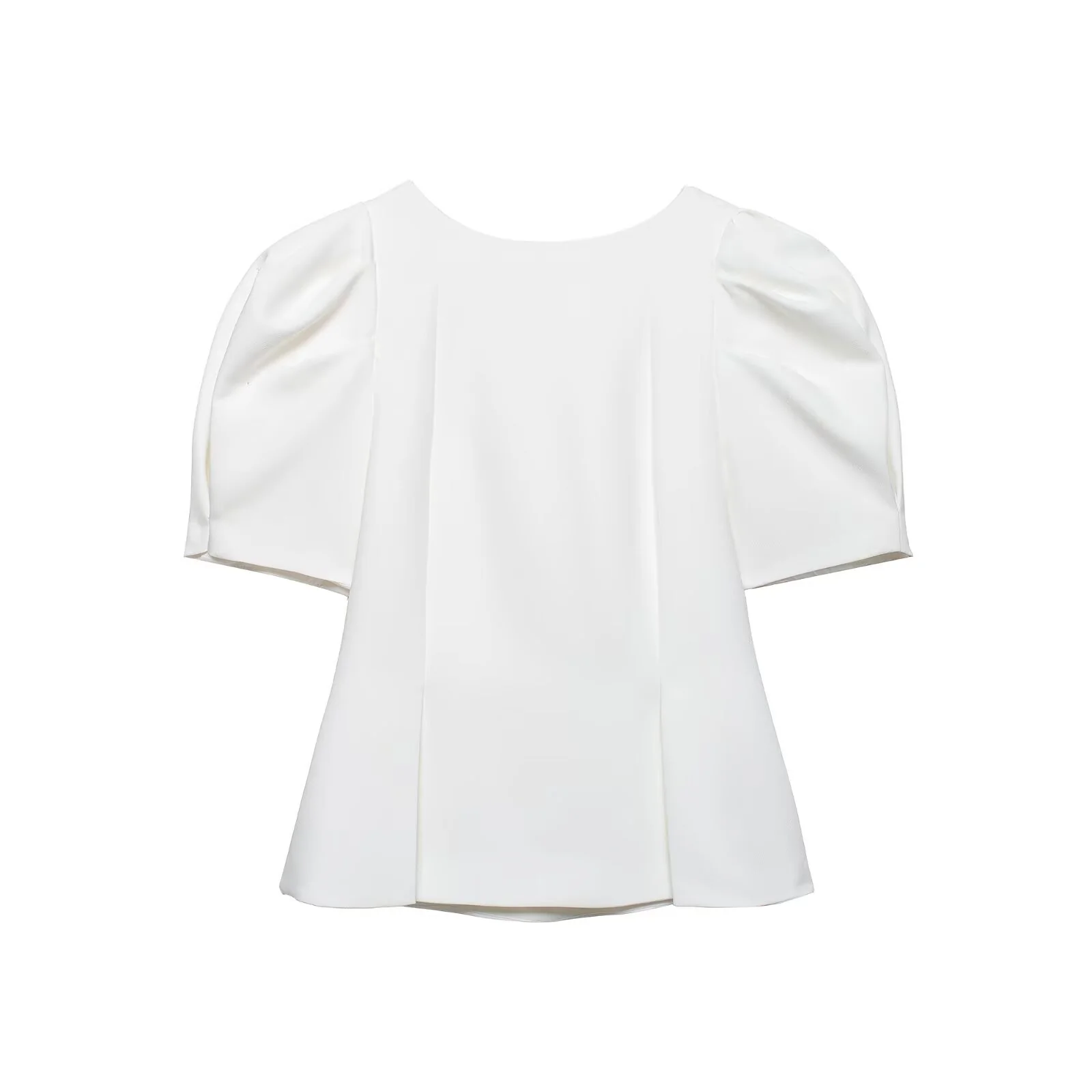 Damenbluse mit Puffärmeln und elegantem Schnitt R&B - Image 2