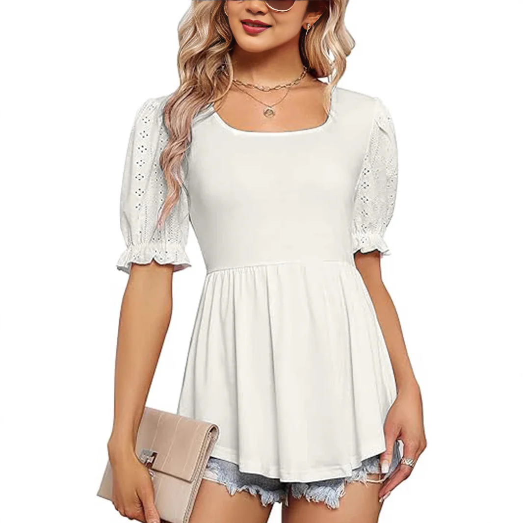 Damen Bluse mit Rüschenärmeln R&B - Image 3
