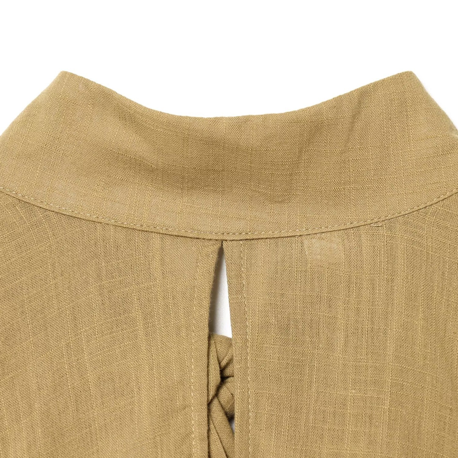 Damen Blusenshirt mit elegantem Stehkragen und plissierten Details R&B - Image 3