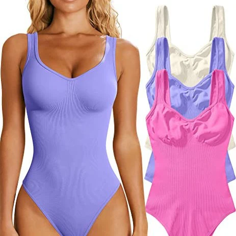 Damen Body mit spaghettiträgern und figurbetontem Schnitt R&B