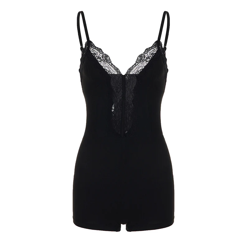 Damen Body mit Spitzendetails und enganliegendem Schnitt R&B - Image 7