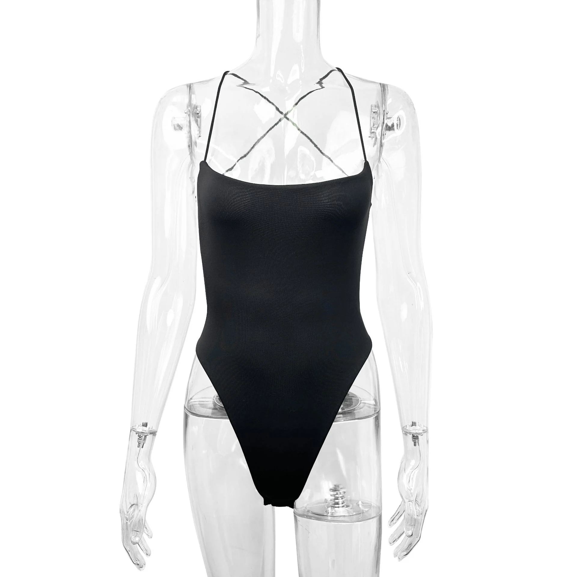 Damen Body mit tiefem Ausschnitt und schmalen Trägern R&B - Image 4
