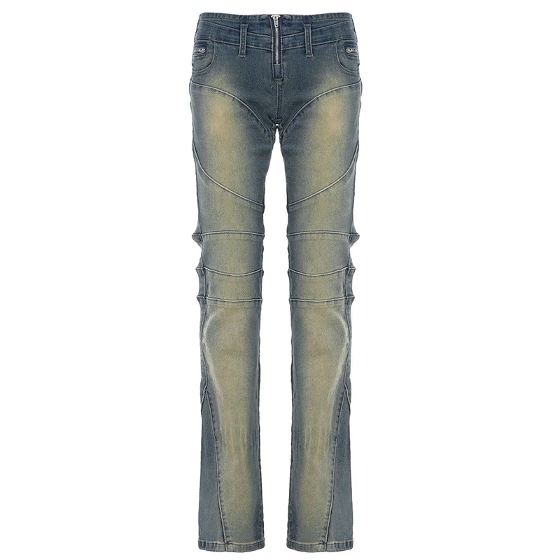 Damen Bootcut Jeans mit modischem Schnitt und stylishen Distressed-Details R&B - Image 6