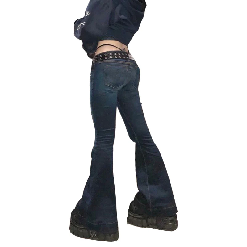 Damen Bootcut Jeans mit verspieltem Fransenbesatz R&B - Image 4