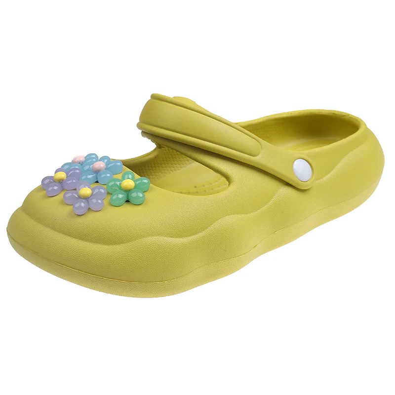 Damen Bunte und komfortable Riemensandalen mit blütenförmigem Dekor R&B - Image 7
