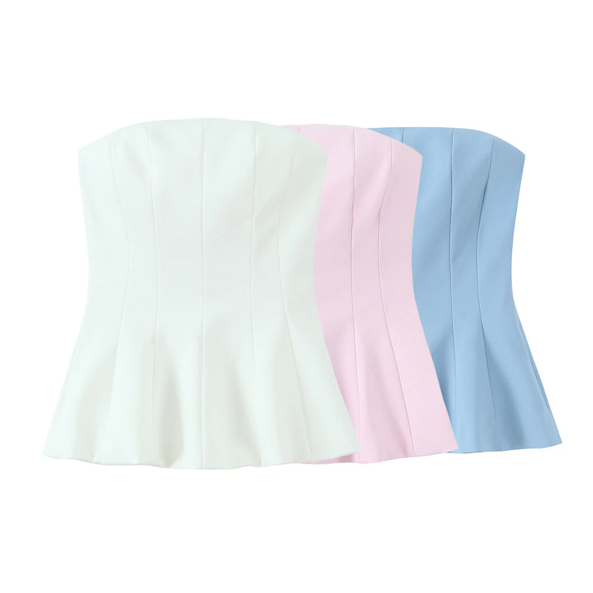 Damen Bustier-Top mit betonter Taille R&B - Image 5