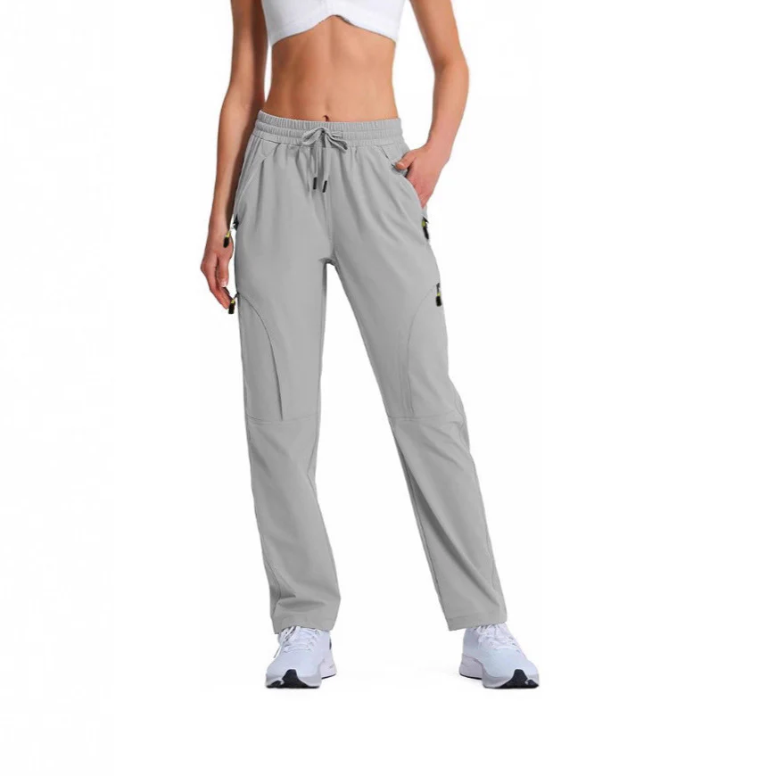 Damen Cargo-Hose mit seitlichen Taschen und elastischem Bund R&B - Image 4