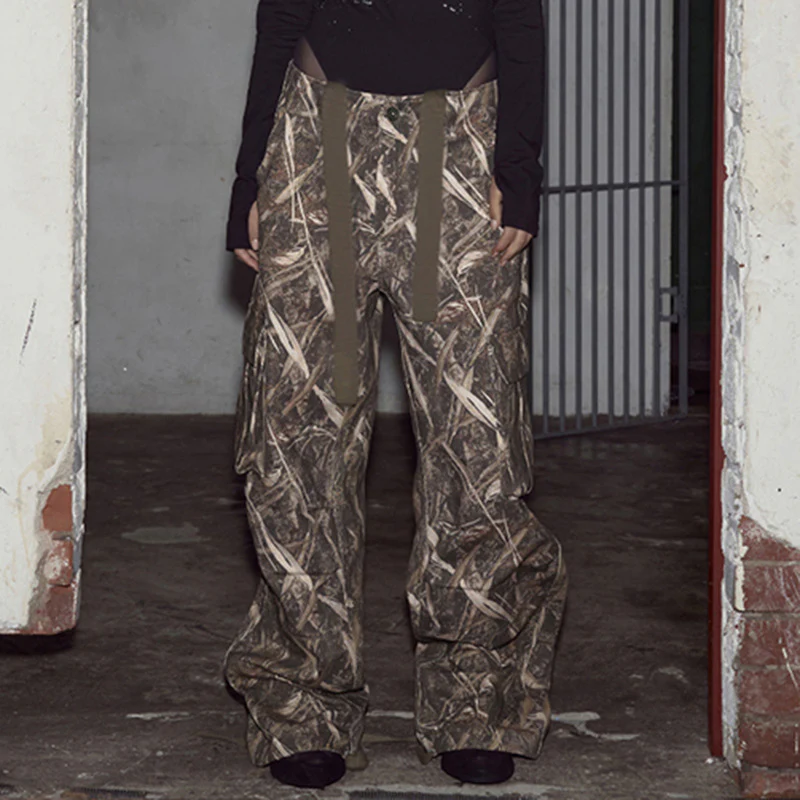 Damen Cargo-Hose mit vielseitigem Camouflage-Design und praktischen Taschen R&B