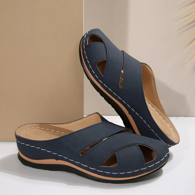 Damen Clogs mit atmungsaktiven Cut-Outs und rutschfester Sohle R&B - Image 9