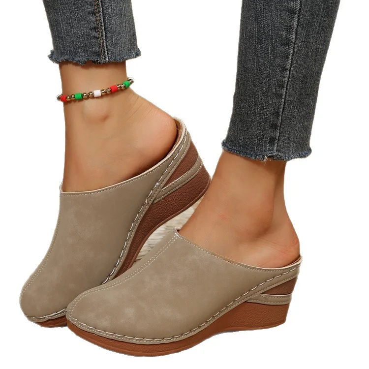 Damen Clogs mit modernem Camouflage-Design und bequemer Fußbettung R&B - Image 5