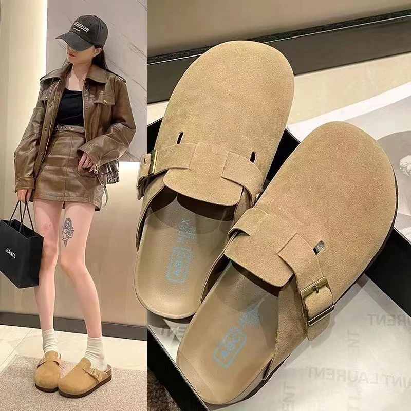 Damen Clogs mit modischen Riemen und rutschfester Sohle R&B - Image 8