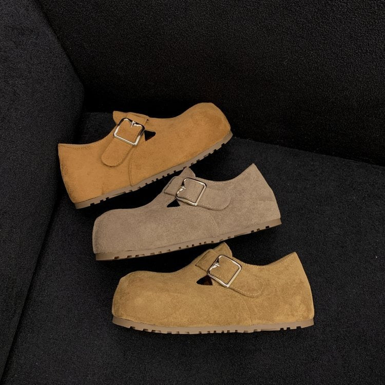 Damen Clogs mit verstellbarem Schnallenverschluss und rutschfester Sohle R&B - Image 3