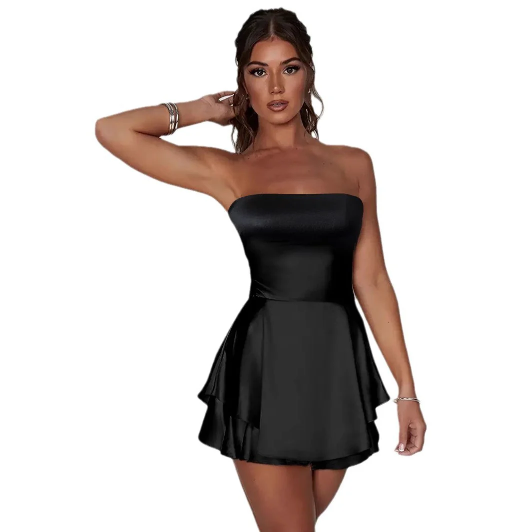 Damen Cocktailkleid mit schulterfreiem Design R&B - Image 5
