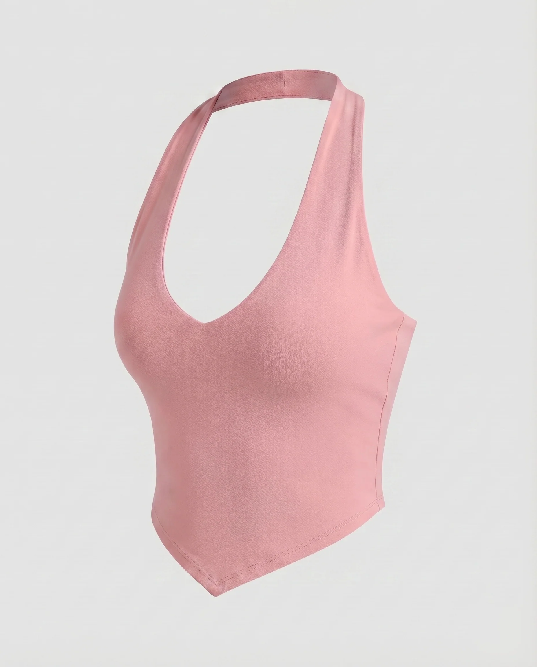 Damen Crop-Top mit tiefem V-Ausschnitt und figurbetontem Design - Image 6
