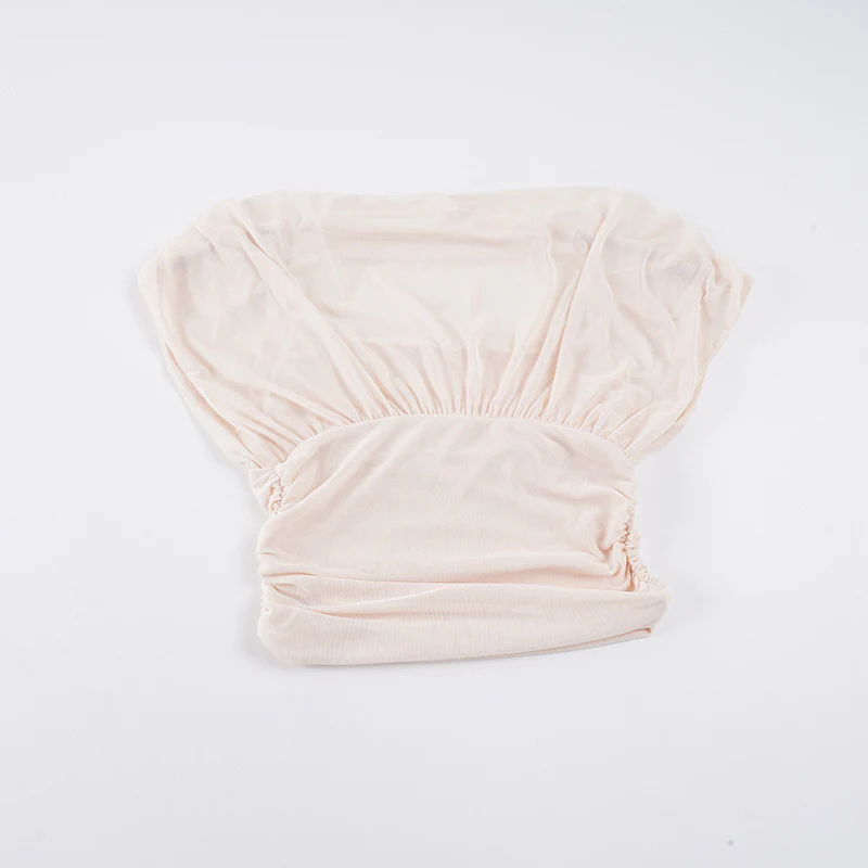 Damen Cropped Oberteil mit raffinierten Rüschendetails R&B - Image 7