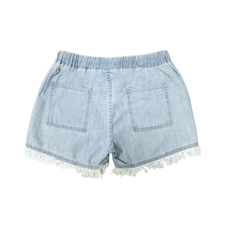 Damen Denim-Shorts mit kreativen Taschen R&B - Image 4