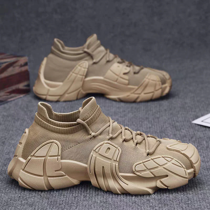 Damen Designer Sneaker mit hohem Kragen und textilförmiger Struktur R&B - Image 7