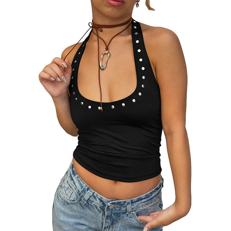 Damen Designer Trägertop mit funkelnden Details R&B - Image 5