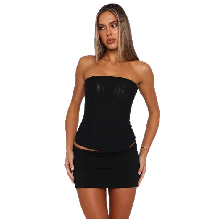 Damen Dessous-Kleid mit eleganten Fransen und transparentem Oberteil R&B - Image 5