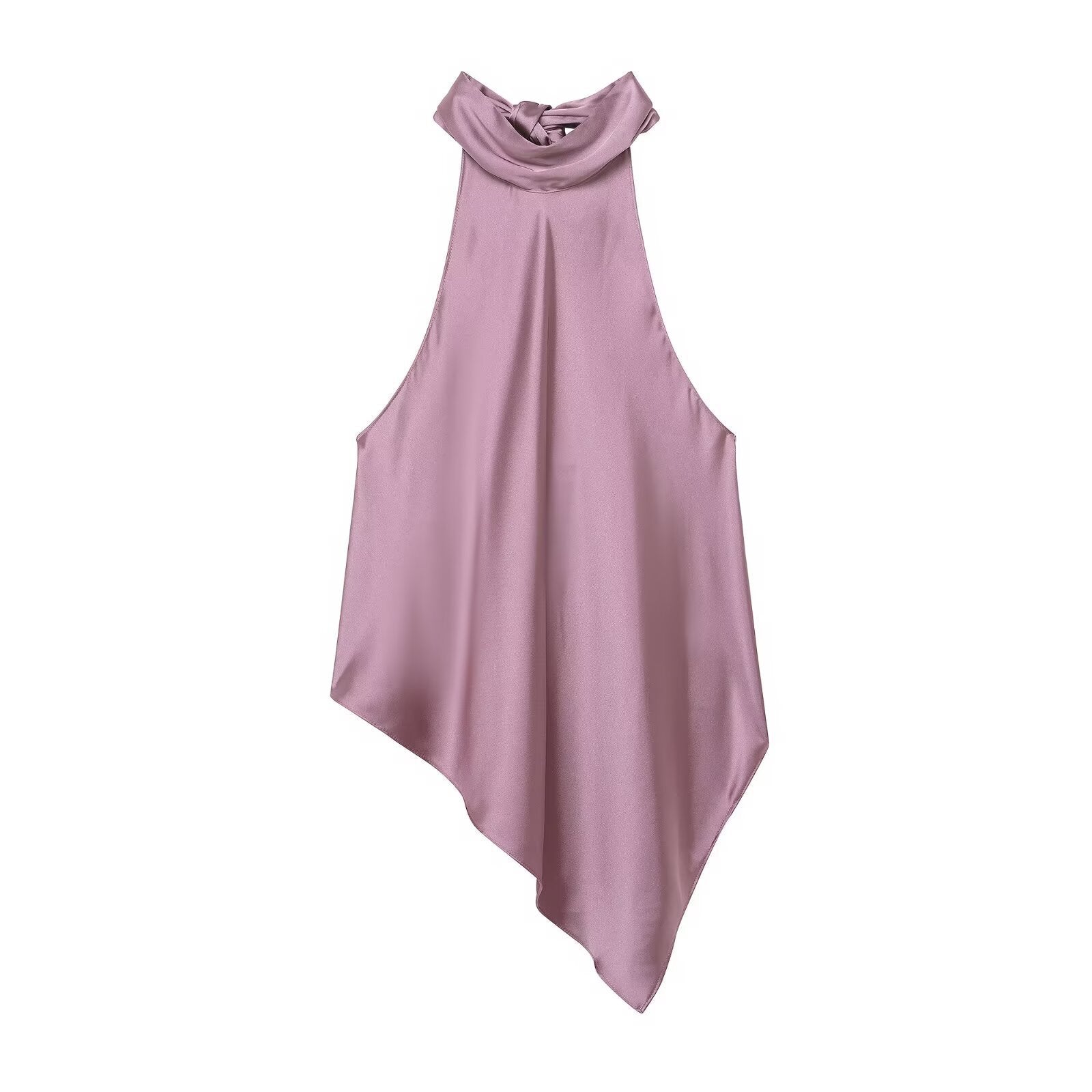 Damen elegant geschnittenes Top mit hochgeschlossenem Kragen R&B - Image 6