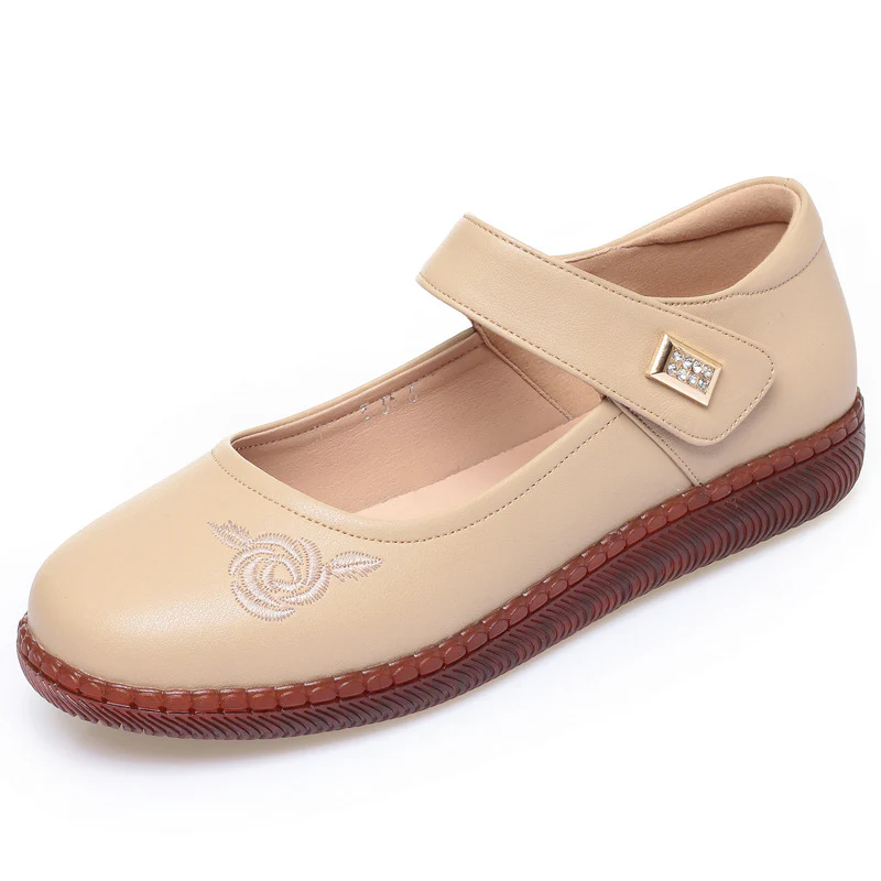 Damen Elegante Ballerinas mit komfortablem Klettverschluss R&B - Image 7