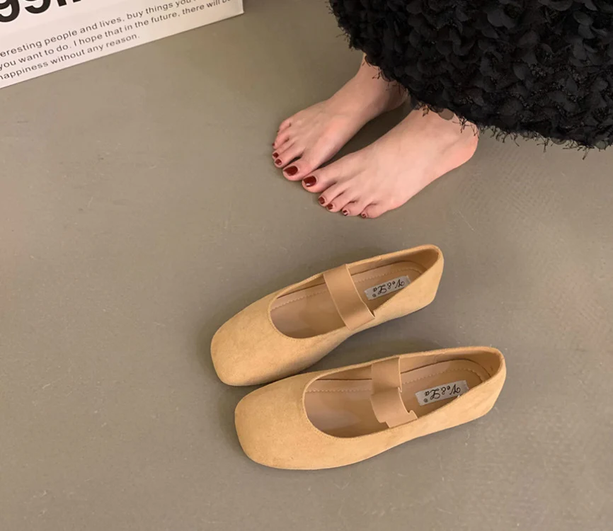 Damen elegante Ballerinas mit modischem Riemchen R&B - Image 7