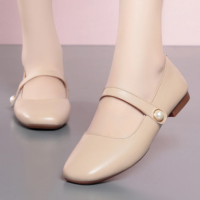 Damen Elegante Ballerinas mit modischem Riemchen und komfortablem Fußbett R&B - Image 2