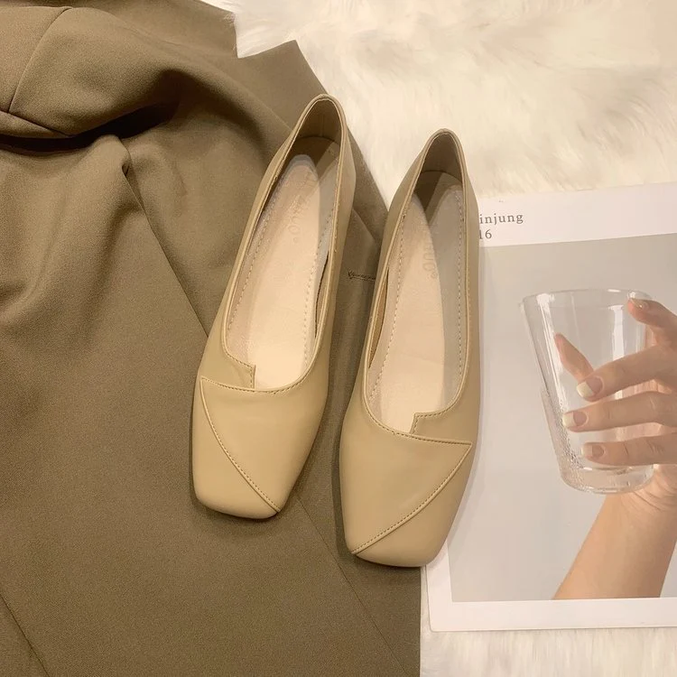 Damen elegante Ballerinas mit modischem Schnitt und komfortablem Fußbett R&B - Image 2