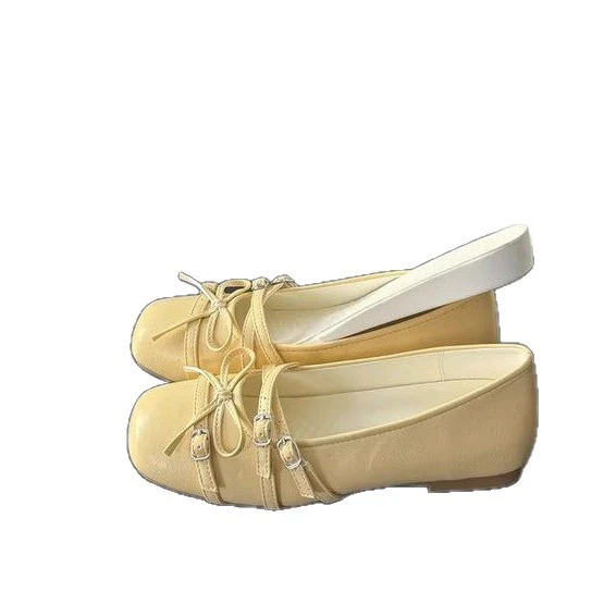 Damen elegante Ballerinas mit modischen Riemchen und komfortabler Sohle R&B - Image 5