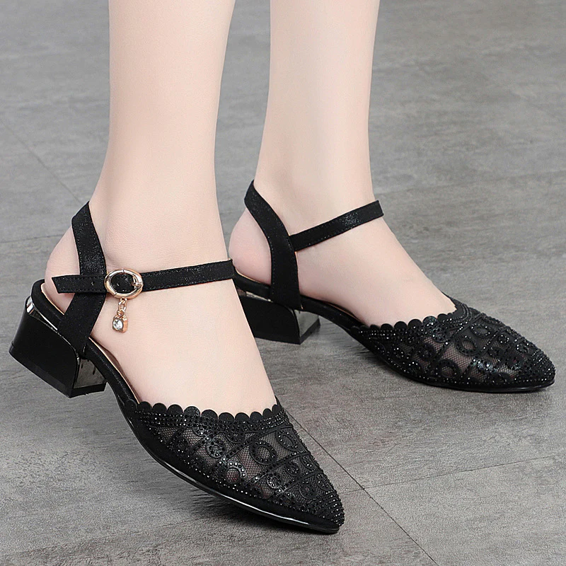 Damen elegante Ballerinas mit modischer Riemchenverzierung und komfortablem Fußbett R&B - Image 3