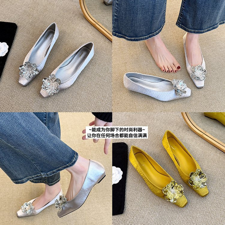 Damen elegante Ballerinas mit strahlenden Dekor-Elementen und komfortabler Innensohle R&B - Image 4